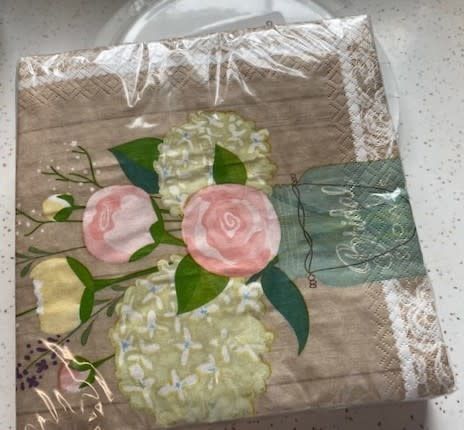 RUSTIC WEDDING NAPKIN