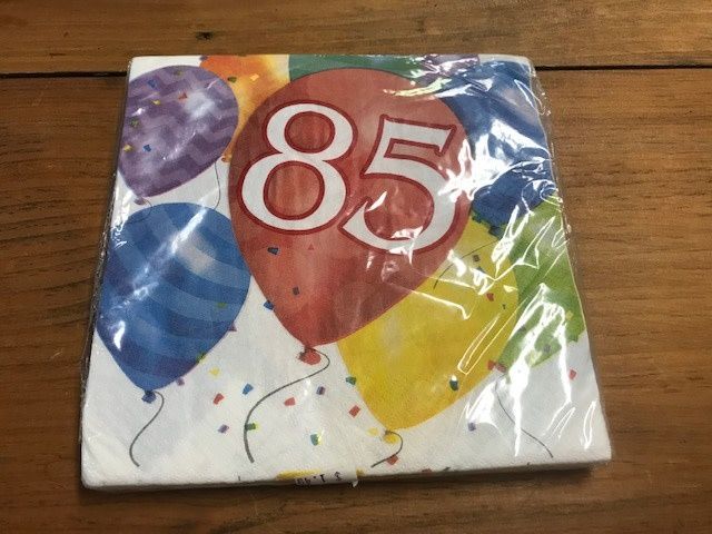 85TH NAPKIN