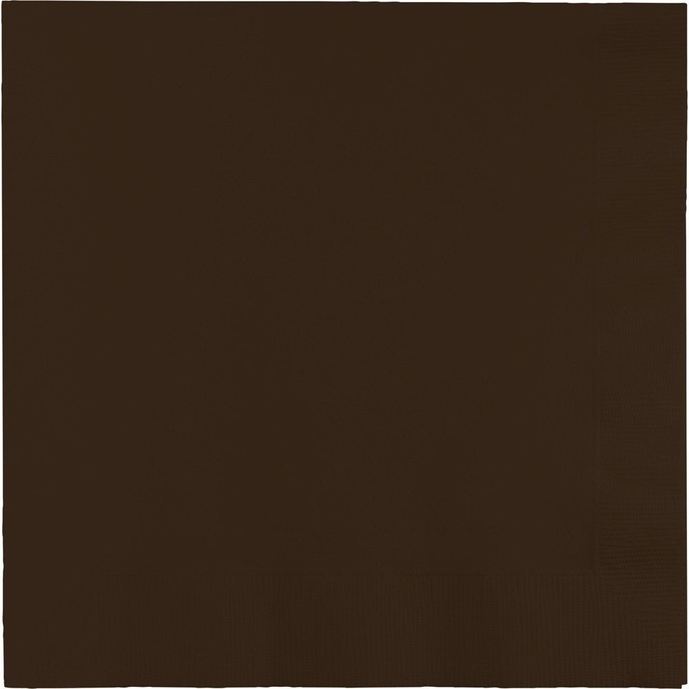 CHOCOLATE BROWN LUNCHEON NAPKIN