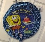 SpongeBob Birthday Mylar
