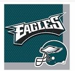 NFL Philadelphia Eagles Luncheon Napkins (16 Pack)