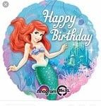 Little Mermaid Birthday Mylar