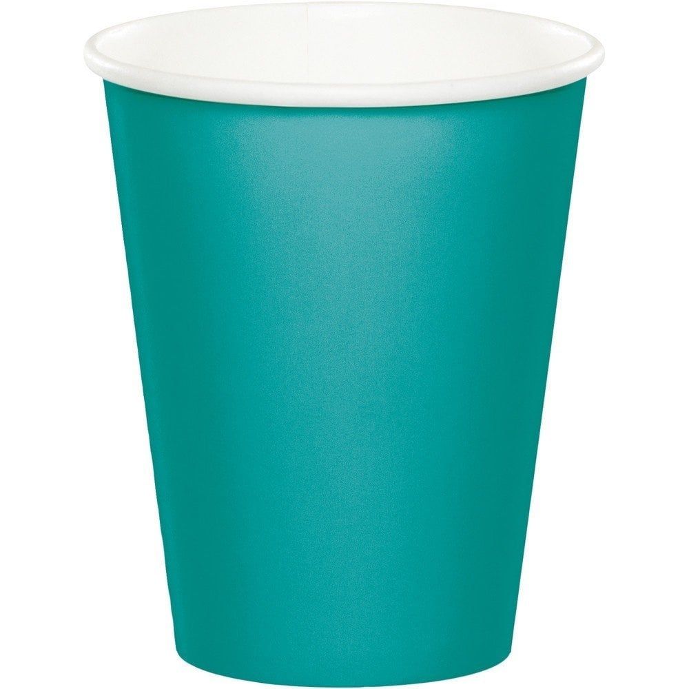 TROPICAL TEAL  CUPS