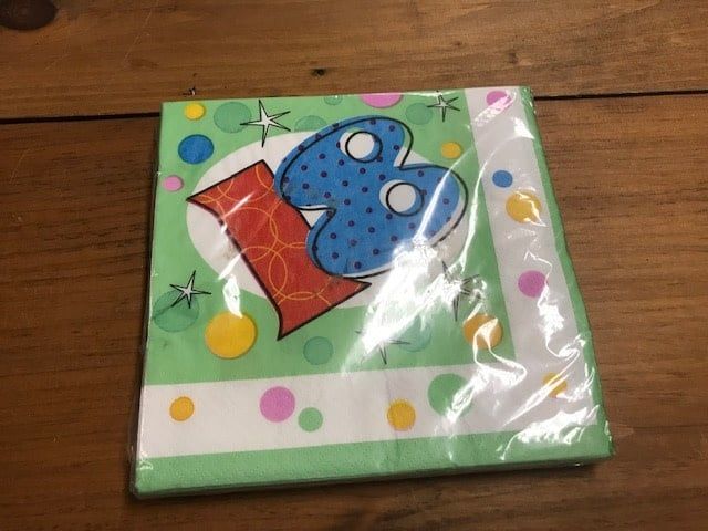18TH BIRTHDAY GLEE NAPKIN