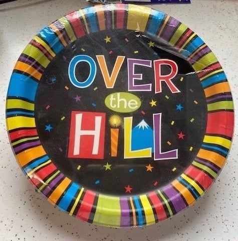 OVER THE HILLPLATE