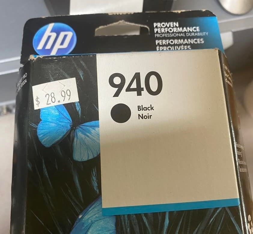 940XL HP BLACK OEM