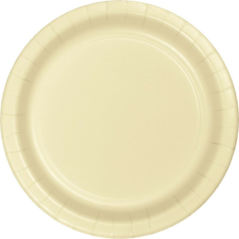IVORY DESSERT PLATE 24ct