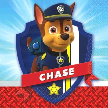 PAW PATROL BOYS BEVERAGE NAPKIN