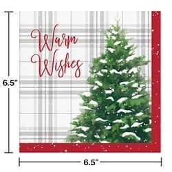 WINTER TREE Dinner Nspkin