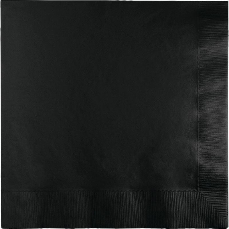 BLACK VELVET LUCHEON NAPKIN