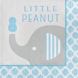 "LITTLE PEANUT" BOY LUNHEON NAPKIN  16CT