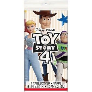 DISNEY'S TOY STORY 4 PLASTIC TABLECOVER