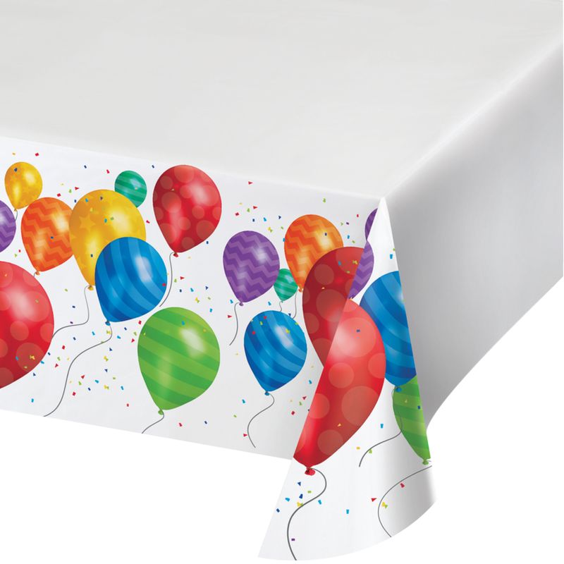 BALLOON BLAST TABLECOVER 54X102