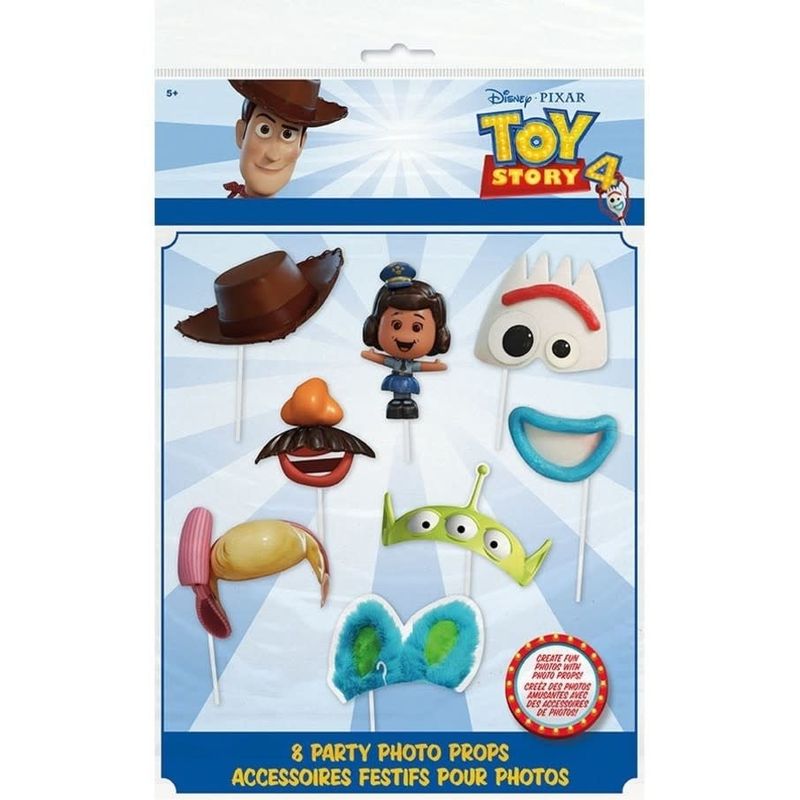 Disney's Toy Story 4 Photo Booth Props (8pcs)