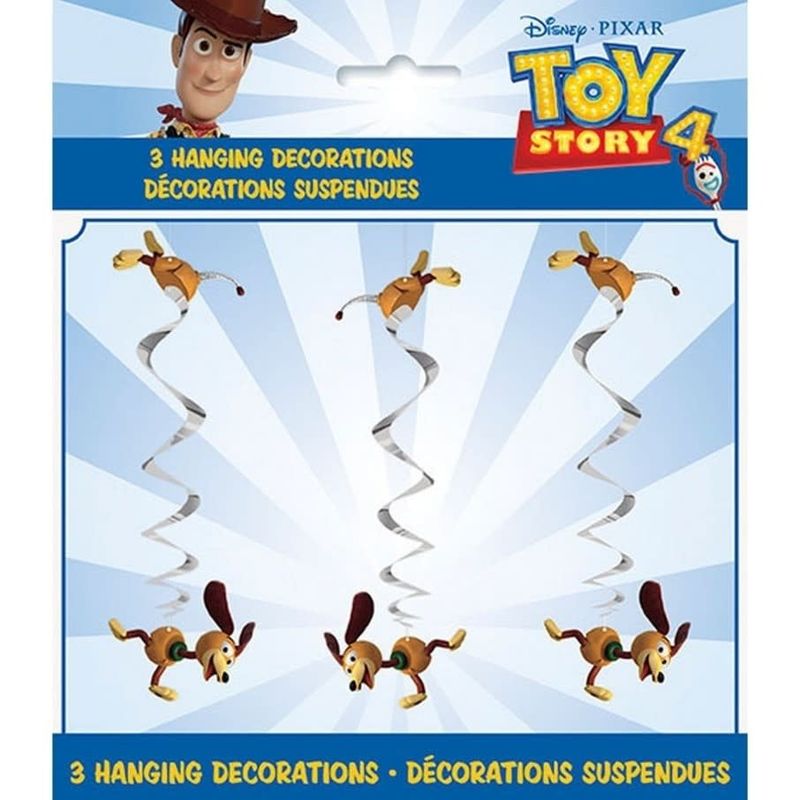 Disney&#39;s Toy Story 4 26 Hanging Swirl Decorations (3)