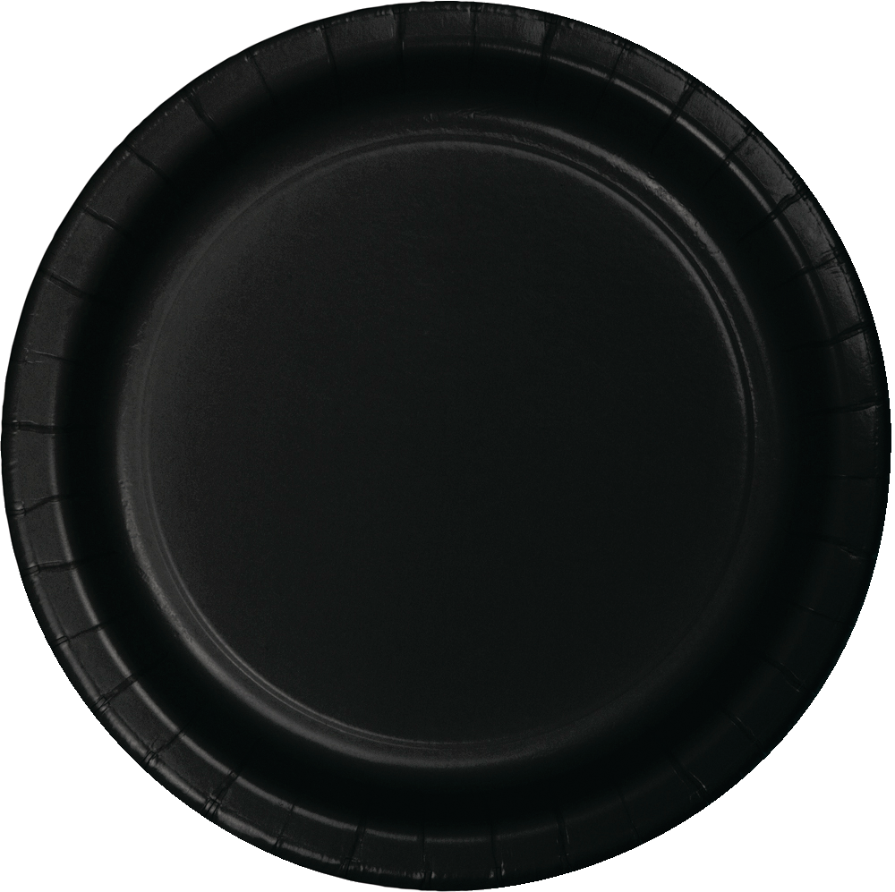 BLACK VELVETDESSERT PLATE 24CT