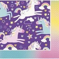 Unicorn Beverage Napkins  16ct
