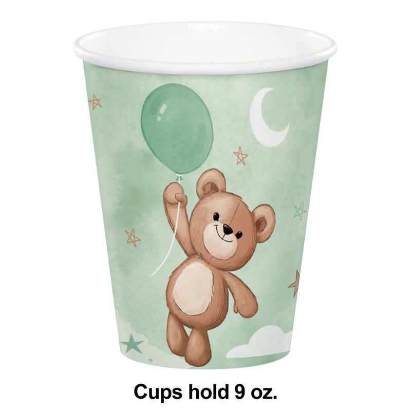 Teddy Bear Paper Cups 9oz