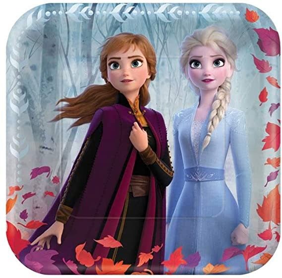 Frozen 2 Luncheon Square Plate (8)