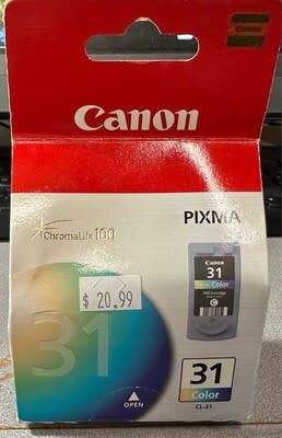 31 CANON OEM COLOR