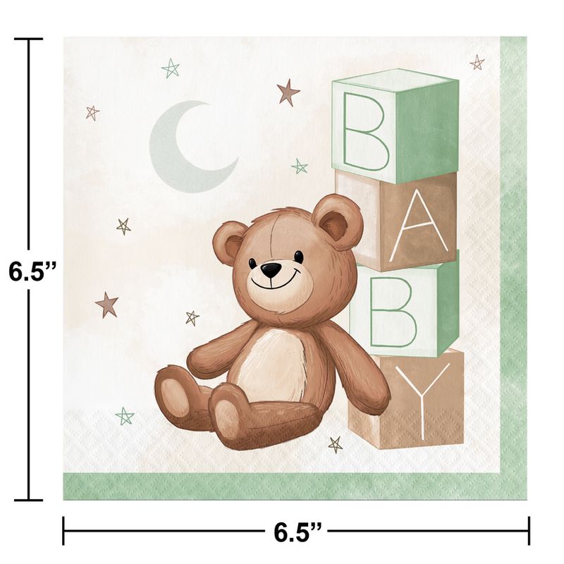 Teddy Bear Luncheon Napkins 16ct