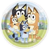 Bluey Round 9 Dinner Plates  8ct"
