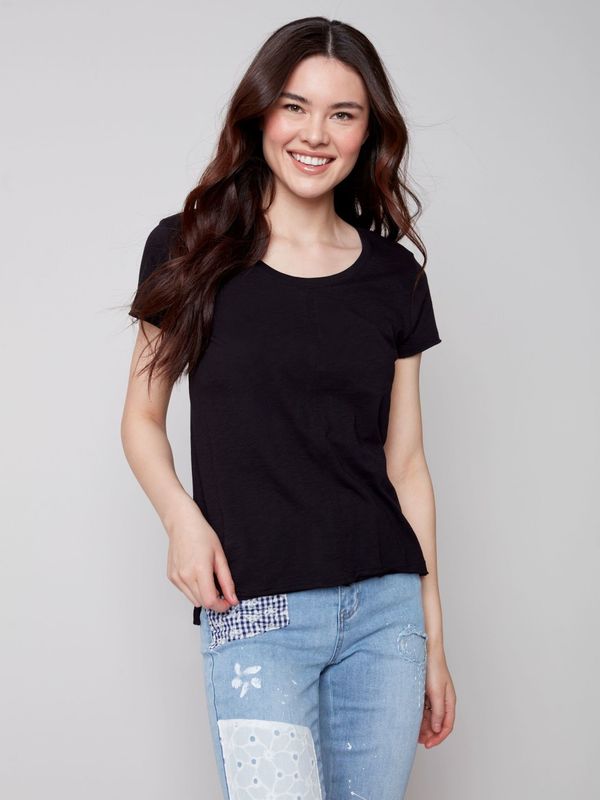 Charlie B - S/S Round Neck T Shirt