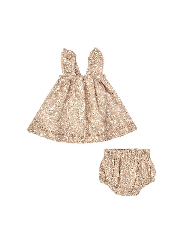 Quincy Mae - Ruffle Tank Dress w/Bloomer