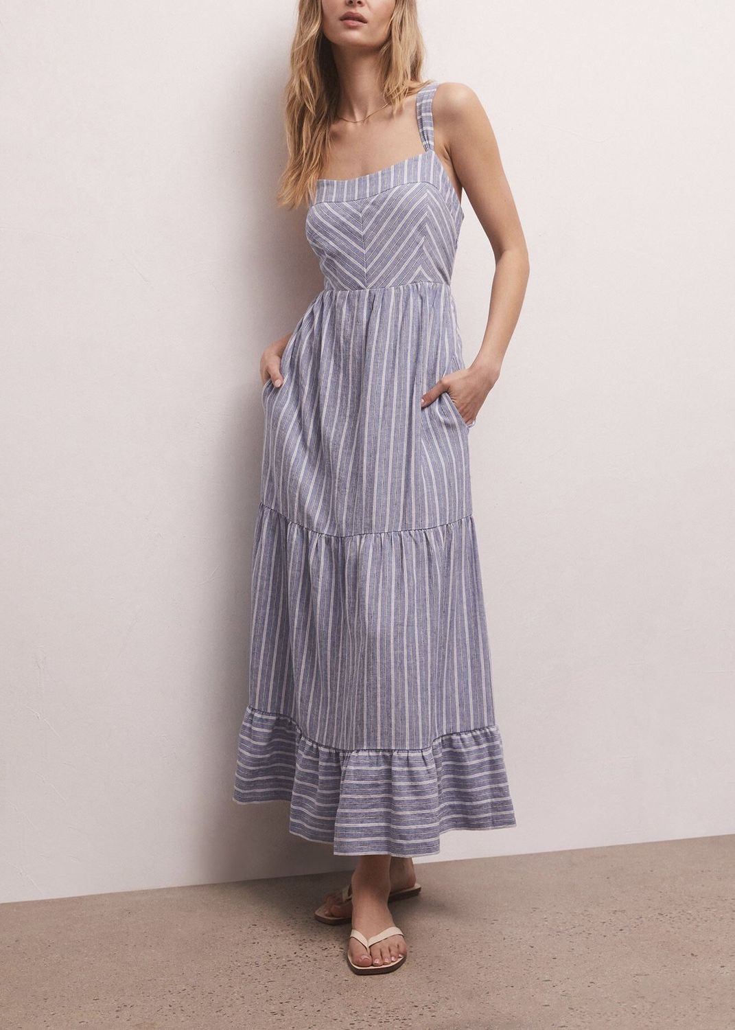 Z Supply - Ayla Striped Midi Dress
