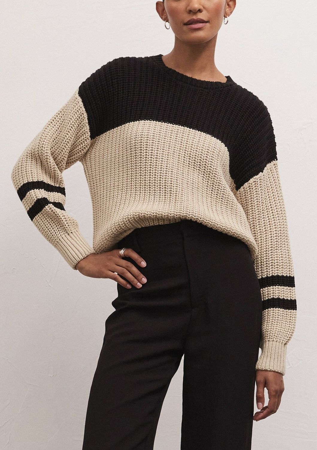 Z Supply - Lyndon Color Block Sweater