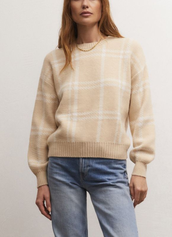 Z Supply - Jolene Plaid Sweater