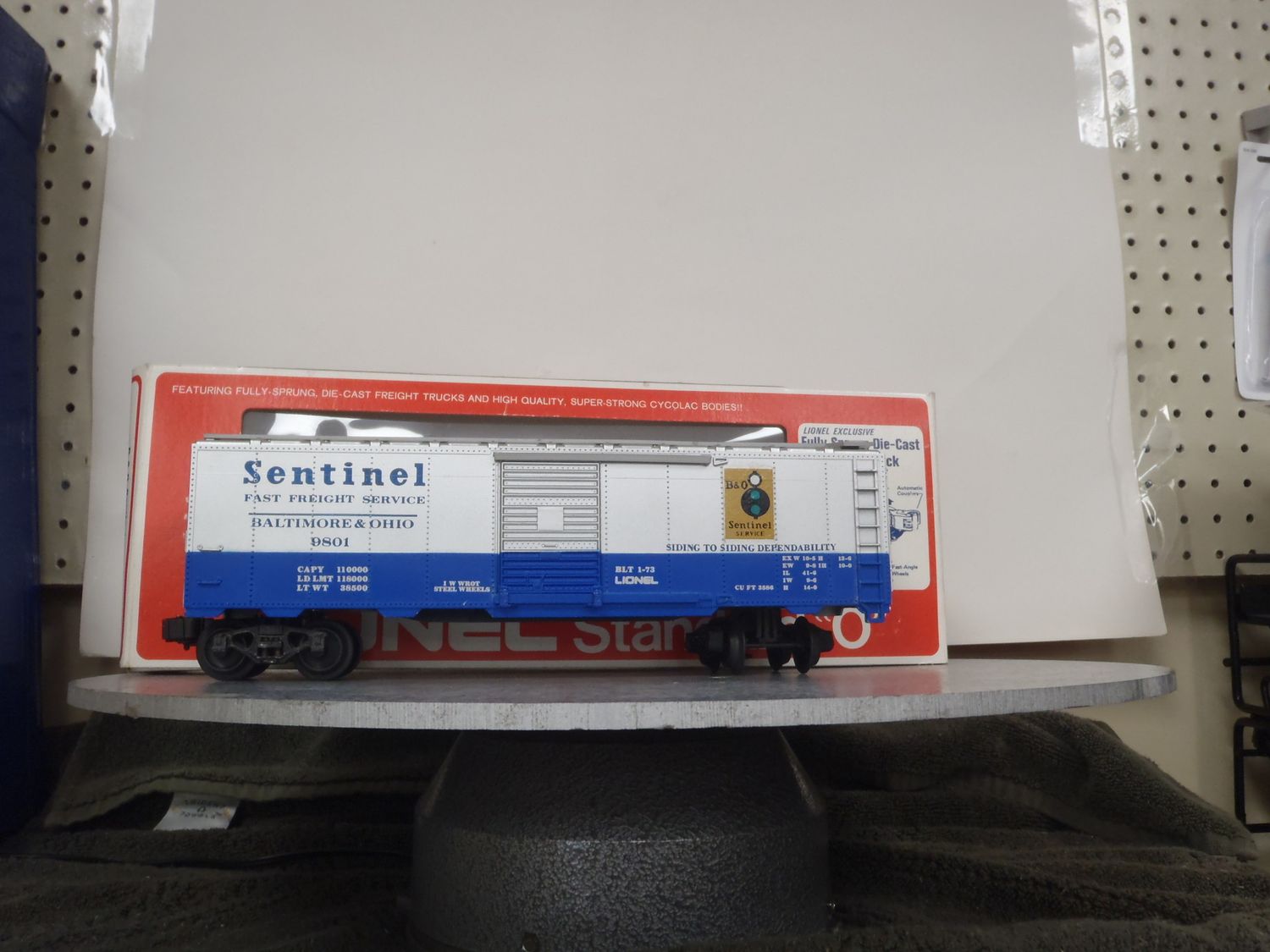 Boxcar B&amp;O Sentinal 9801