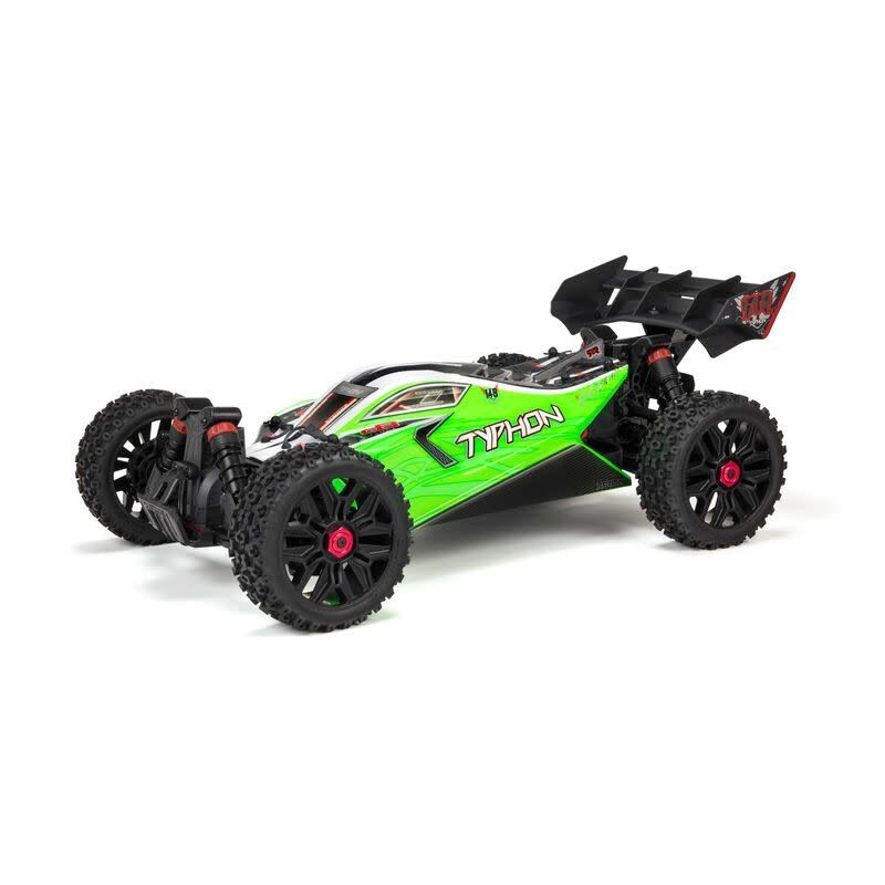 1/8 TYPHON 4X4 V3 MEGA 550 Brushed Buggy RTR, Green ARA4206v3