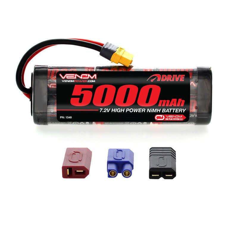 7.2 5000 mah NIMH uni 2.0 plug VNR1548