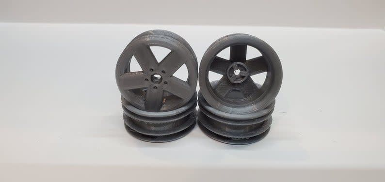 1.1 Wheels for Kyosho Mini-z 4x4 4-runner Jimny, NO ADAPTERS NEEDED!!!