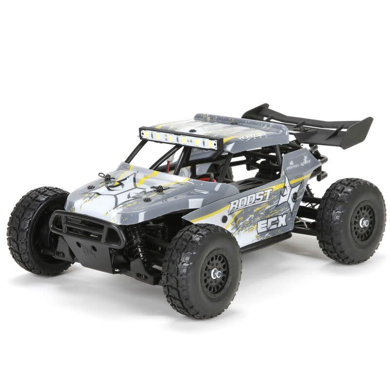 1/18 Roost 4WD Desert Buggy Brushed RTR, Grey/Yellow