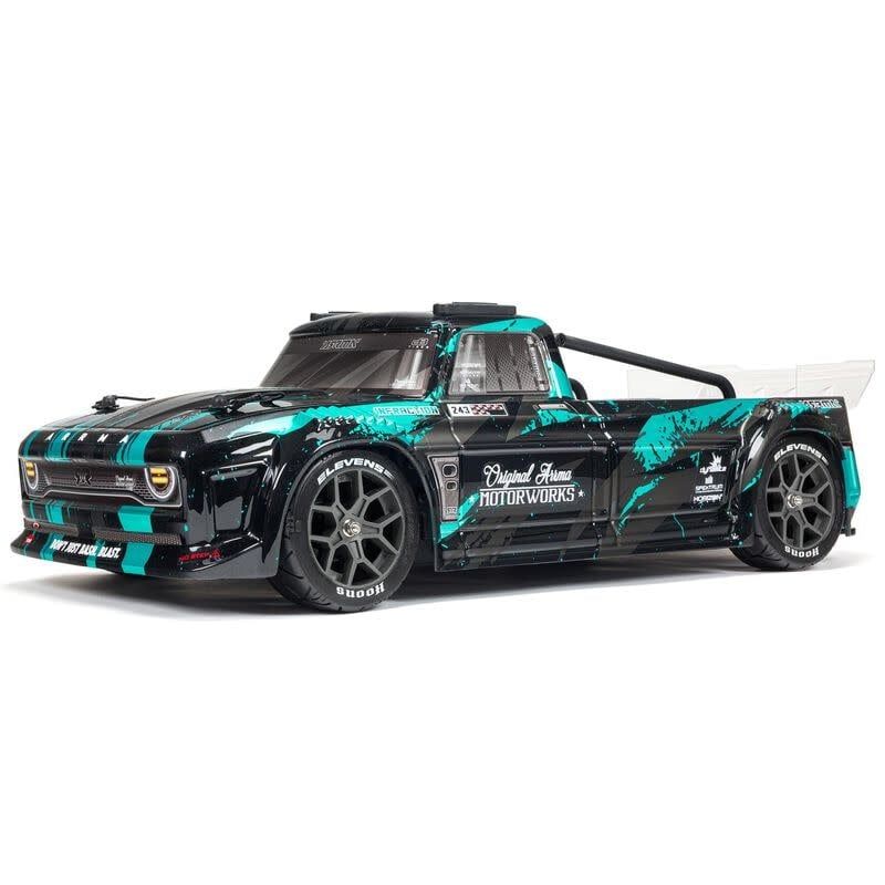 1/8 INFRACTION 4X4 3S BLX 4WD All-Road Street Bash Resto-Mod Truck RTR, Teal