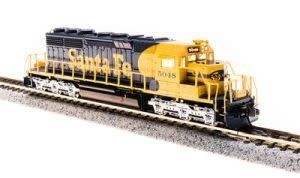 N SD40-2 Diesel SF #5044/Yellow Bonnet/DC/DCC Sound used