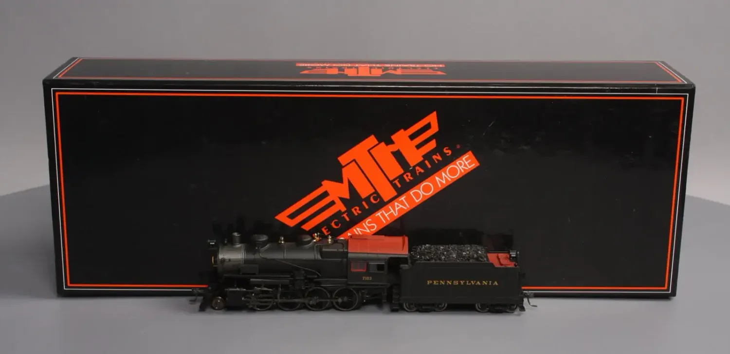 MTH 80-3240-1 HO Pennsylvania Railroad H10 36564 Steam with P-S 3 &amp; DCC #7103 (used)