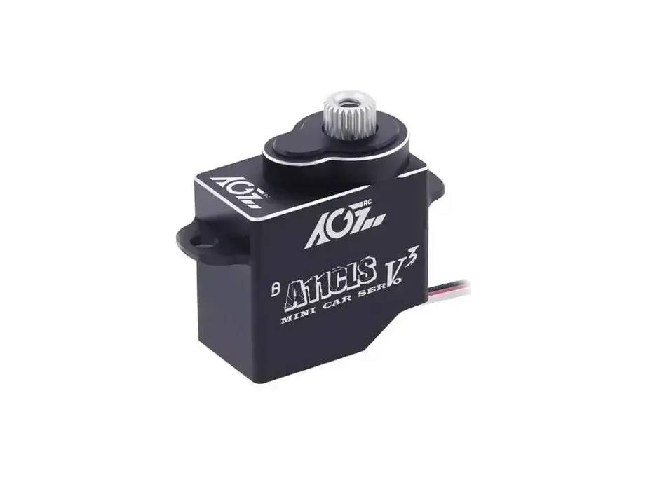 A11CLS v3 Digital Coreless Servo (Fits AMZ, BZ3, DRZv2) w/ Aluminum Servo Horn - AGFRC