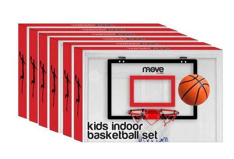 Kids Indoor Basketball Set