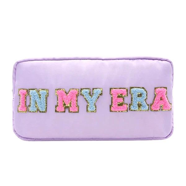 In My Era Varsity Zipper Pouch