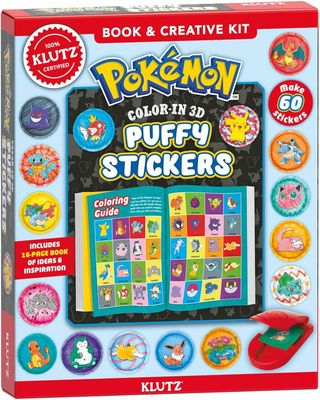 Pokemon 3D Puffy Sticker Kit