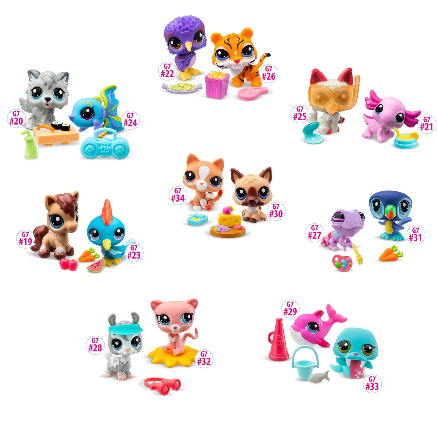 Littlest Pet Shop Pet Pairs