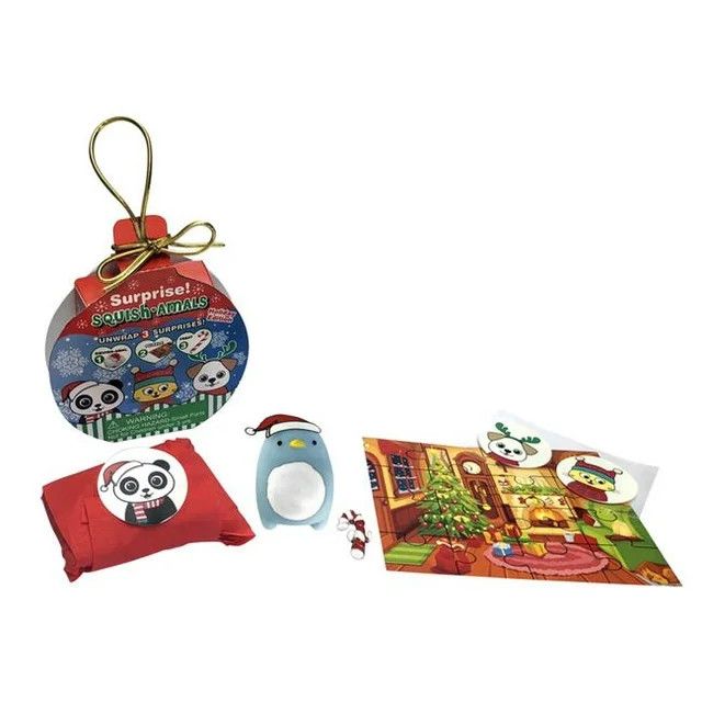 Squish-amals Holiday Ornament Edition