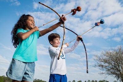 Flame Bow and Arrow Set, Two Arrows &amp; Target