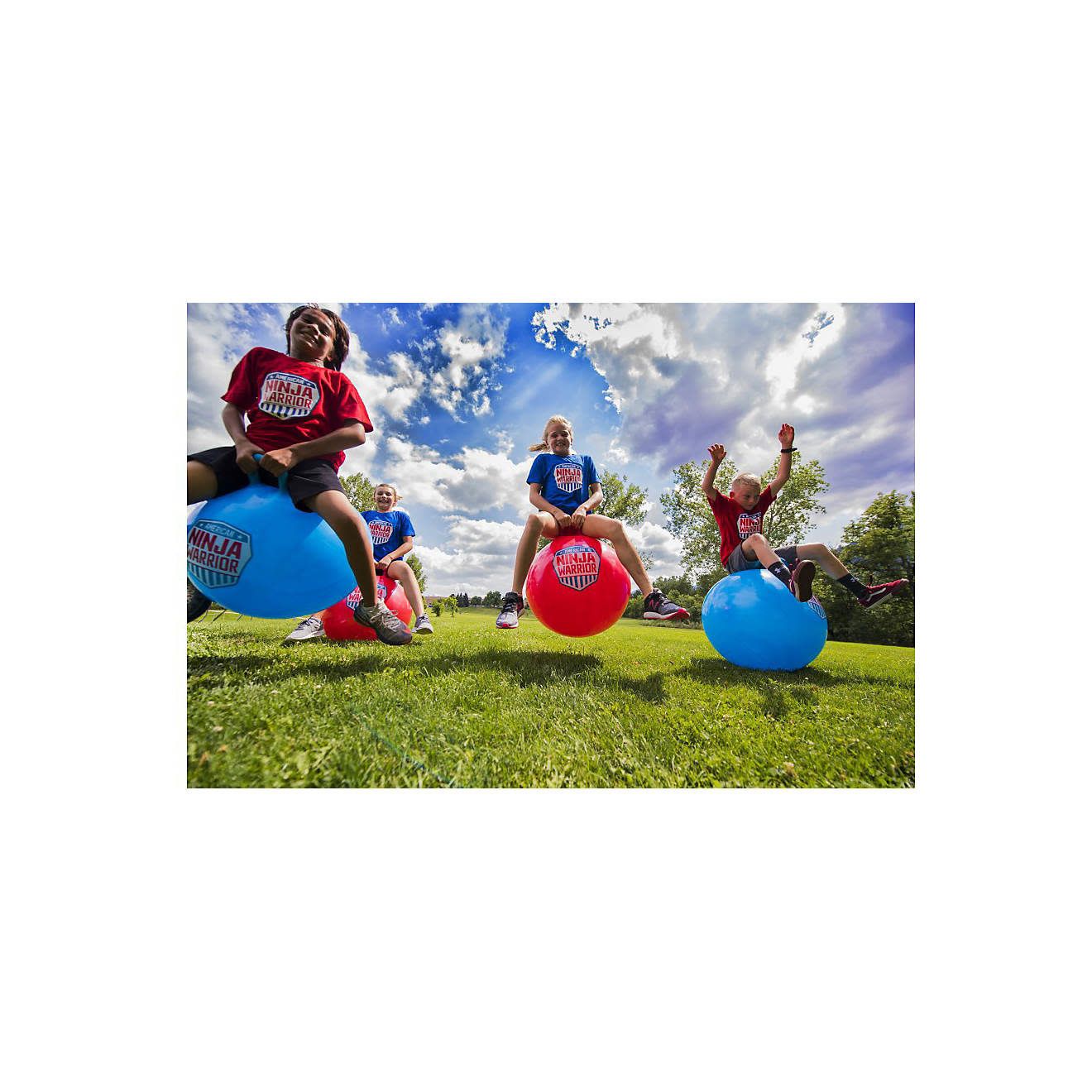 American Ninja Warrior Bounce Ball Race Set