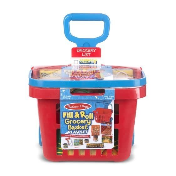 Rolling Grocery Basket