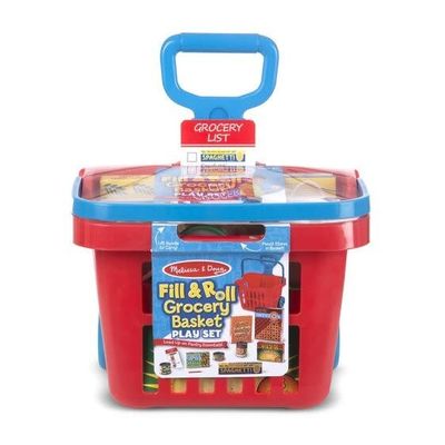 Rolling Grocery Basket