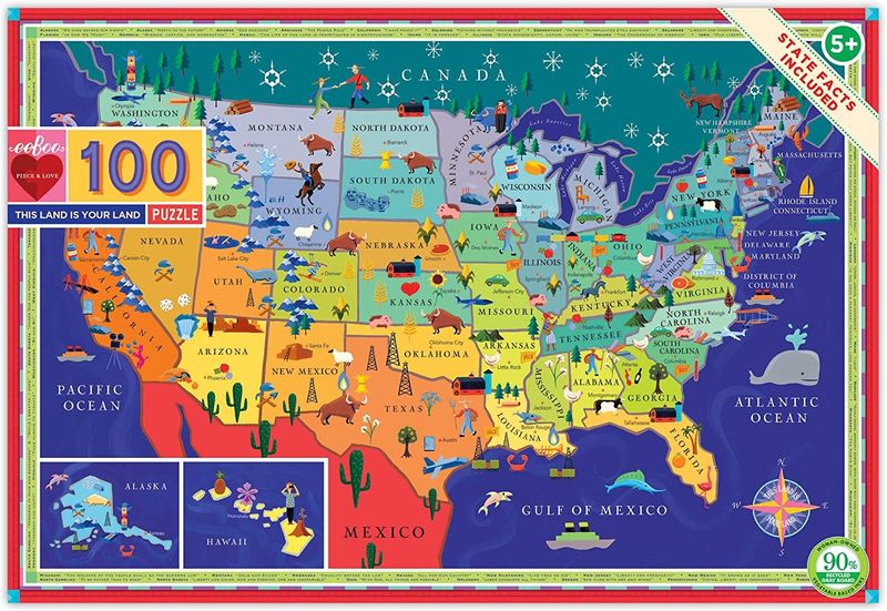This Land is Your Land 100pc Puzzle